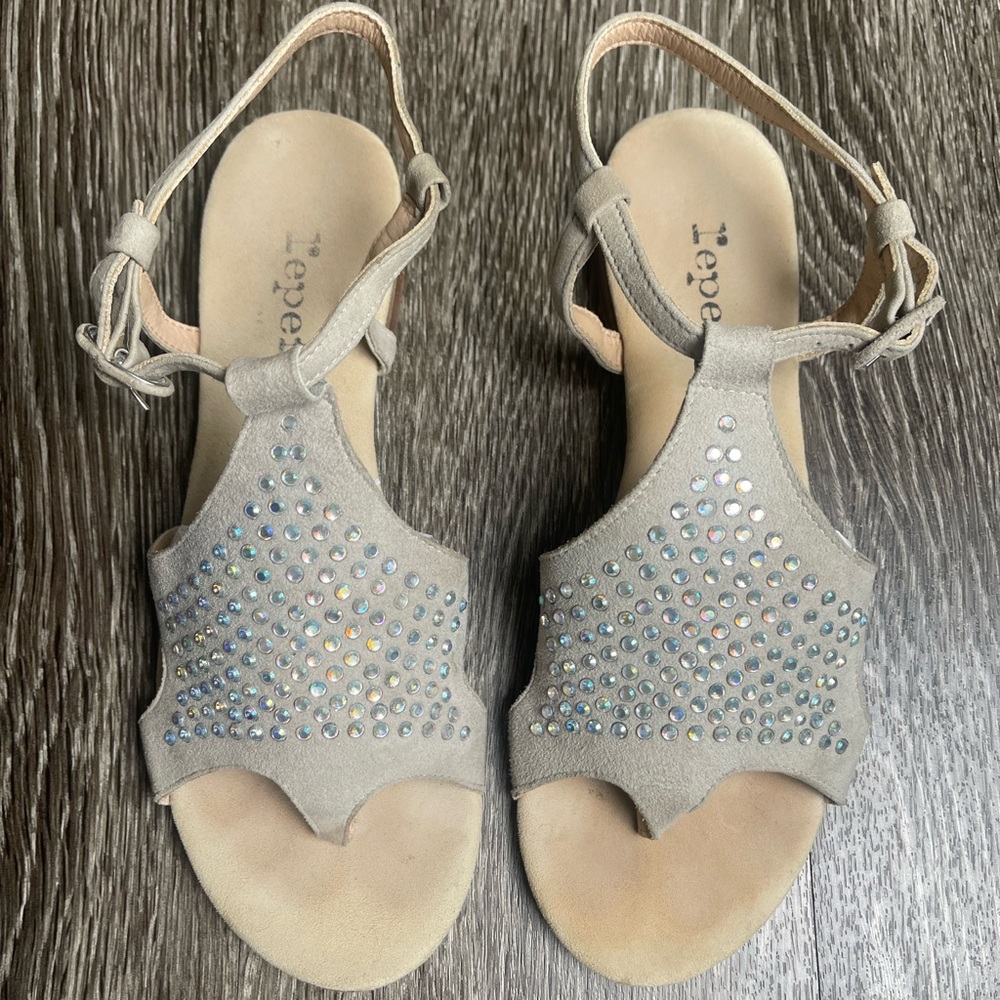 Repetto Women's Sandals with Rhinestones